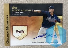 2012 Topps Golden Moments Auto Mike Minor #GMA-MMI